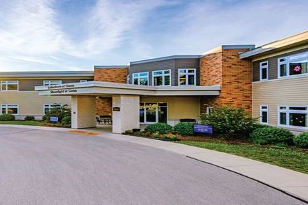 Ascension Living Lakeshore at Siena, assisted living and memory care, Racine, WI, front exterior