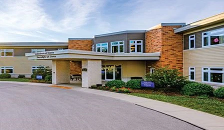 Ascension Living Lakeshore at Siena, assisted living and memory care, Racine, WI, front exterior