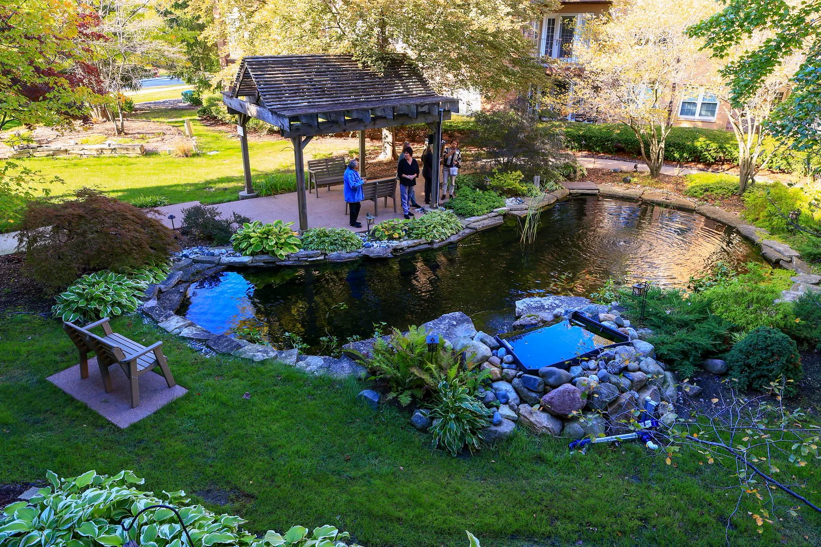 The Commons Corewell Health - Oak Terrace Dearborn Outdoor Spaces