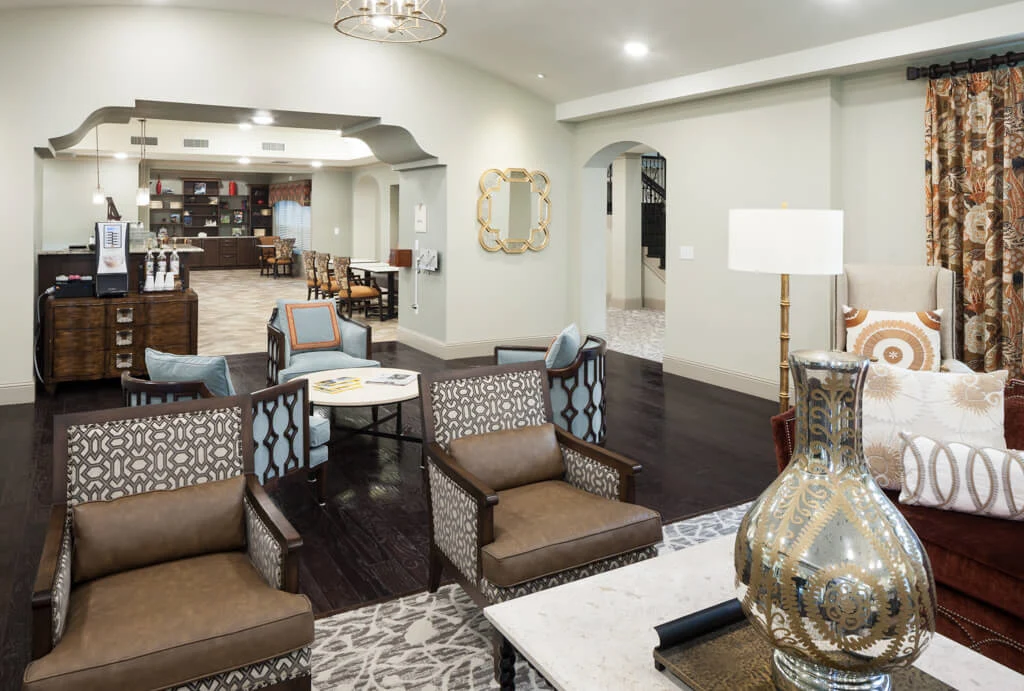 Franklin Park Alamo Heights living room