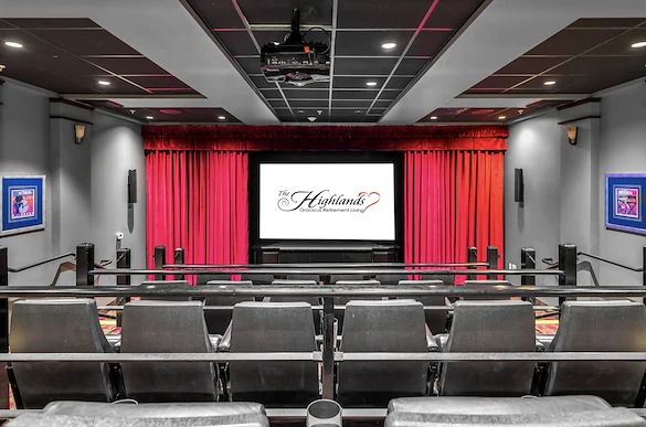 The Highlands Gracious Retirement Living Hawthorn Senior Independent Living in Westborough, Massachusetts movie theater