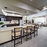 Azalea Estates Gracious Retirement Living Hawthorn Senior Independent Living in Chapel Hill, North Carolina kitchen