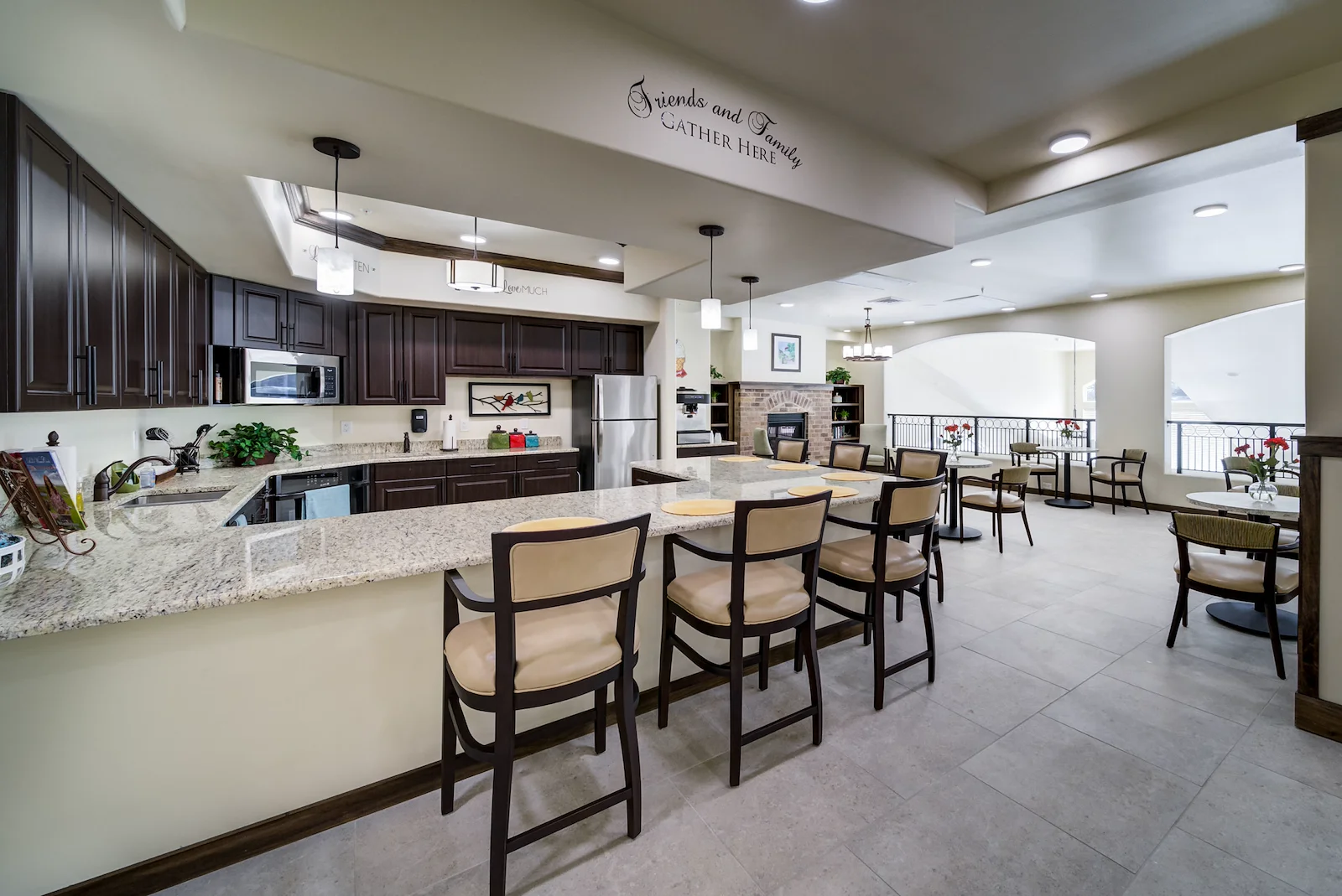 Azalea Estates Gracious Retirement Living Hawthorn Senior Independent Living in Chapel Hill, North Carolina kitchen