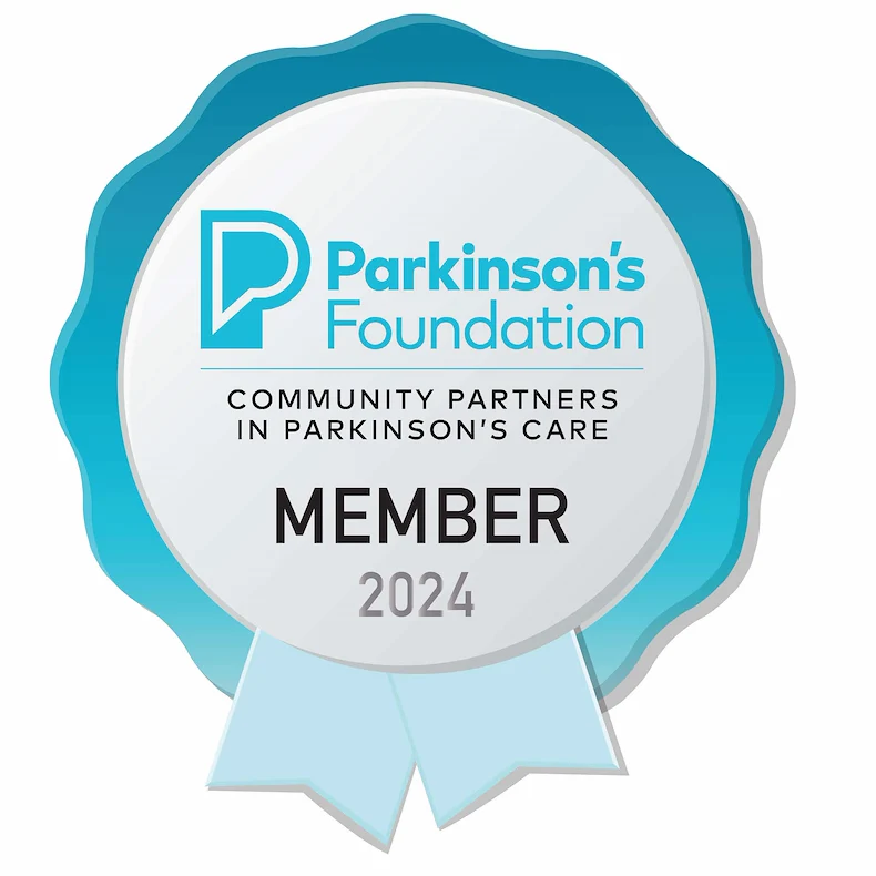 Our agency is specially trained to help those with Parkinson's Disease with the training provided by our membership with the Parkinson's Foundation