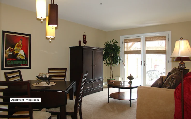 La Grange Pointe Independent Living Living Room