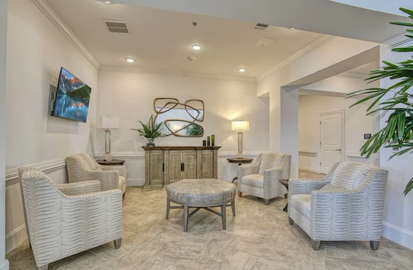 The Blake at Kingsport lounge area