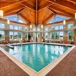 Brightmore of South Charlotte senior living community offering independent living, assisted living, and memory care in Charlotte, NC, indoor pool