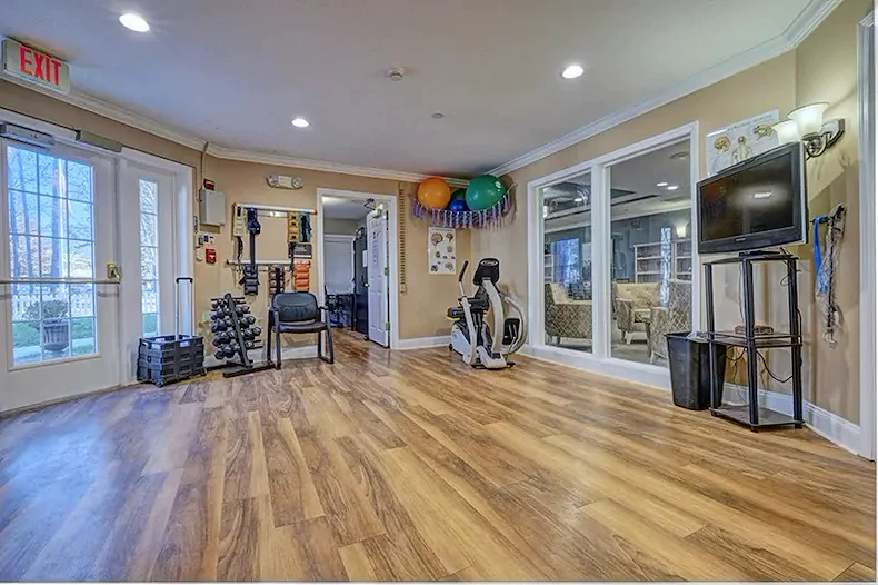 Charter Senior Living of Charlotte fitness center