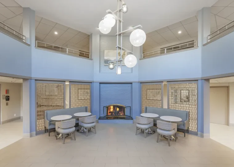 Lounge area at Regency House