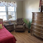 St Mary’s Manor Assisted Living in South Milwaukee, Wisconsin bedroom