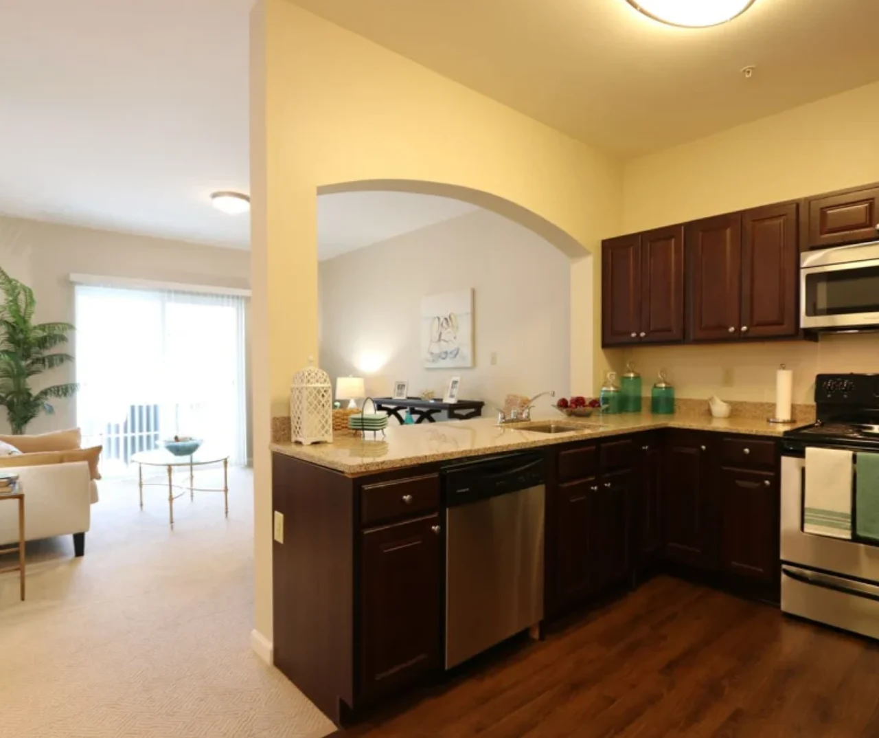 Apartments that are spacious and inviting