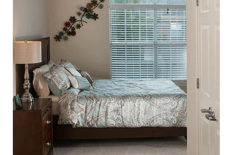 Parkway Place Senior Living apartment bedroom