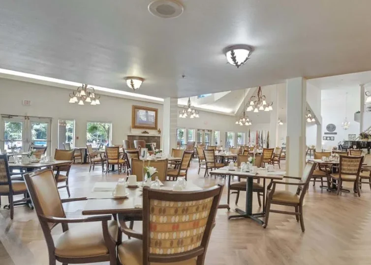 Dining area at The Fairmont