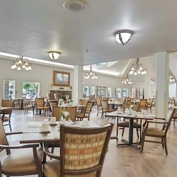 Dining area at The Fairmont