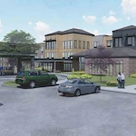 Bear Hollow Estates Hawthorn Senior Independent Living in Rancho Cordova, California, front exterior