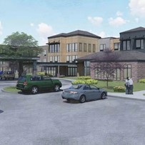 Bear Hollow Estates Hawthorn Senior  Independent Living in Rancho Cordova, California AI-generated front exterior