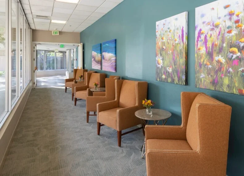 Piedmont Gardens Senior Living in Oakland, CA, sitting area