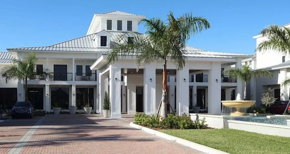 Wellington Bay with Lisbet Health Center senior living community offering independent living, assisted living, and memory care in Wellington, FL, exterior