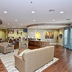 Élan Westpointe coffee shop and lounge area