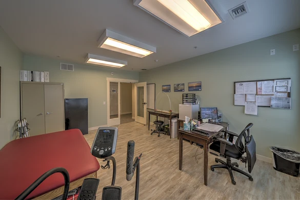 Charter Memory Care of Moline wellness center and therapy office