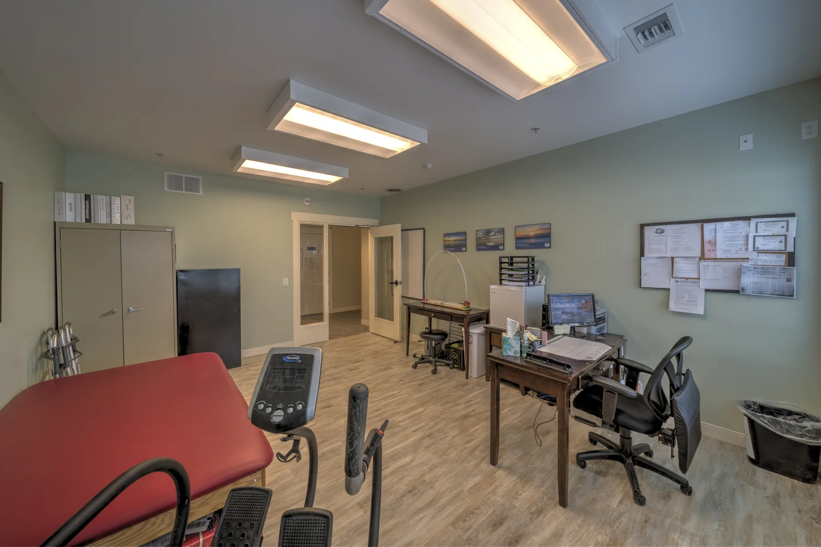 Charter Memory Care of Moline wellness center and therapy office