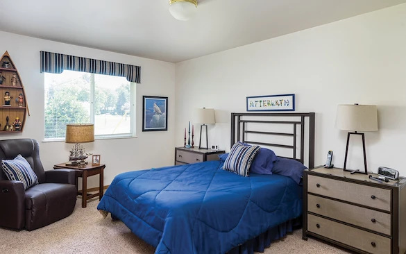 Park Vista Retirement Living – Waupaca, WI, bedroom
