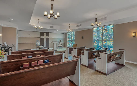 Montclair Park Assisted and Independent Senior Living in Shreveport, LA Christian religious chapel