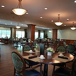 Allisonville Meadows Assisted Living offering assisted living, memory care, and respite care in Fishers, IN, dining room
