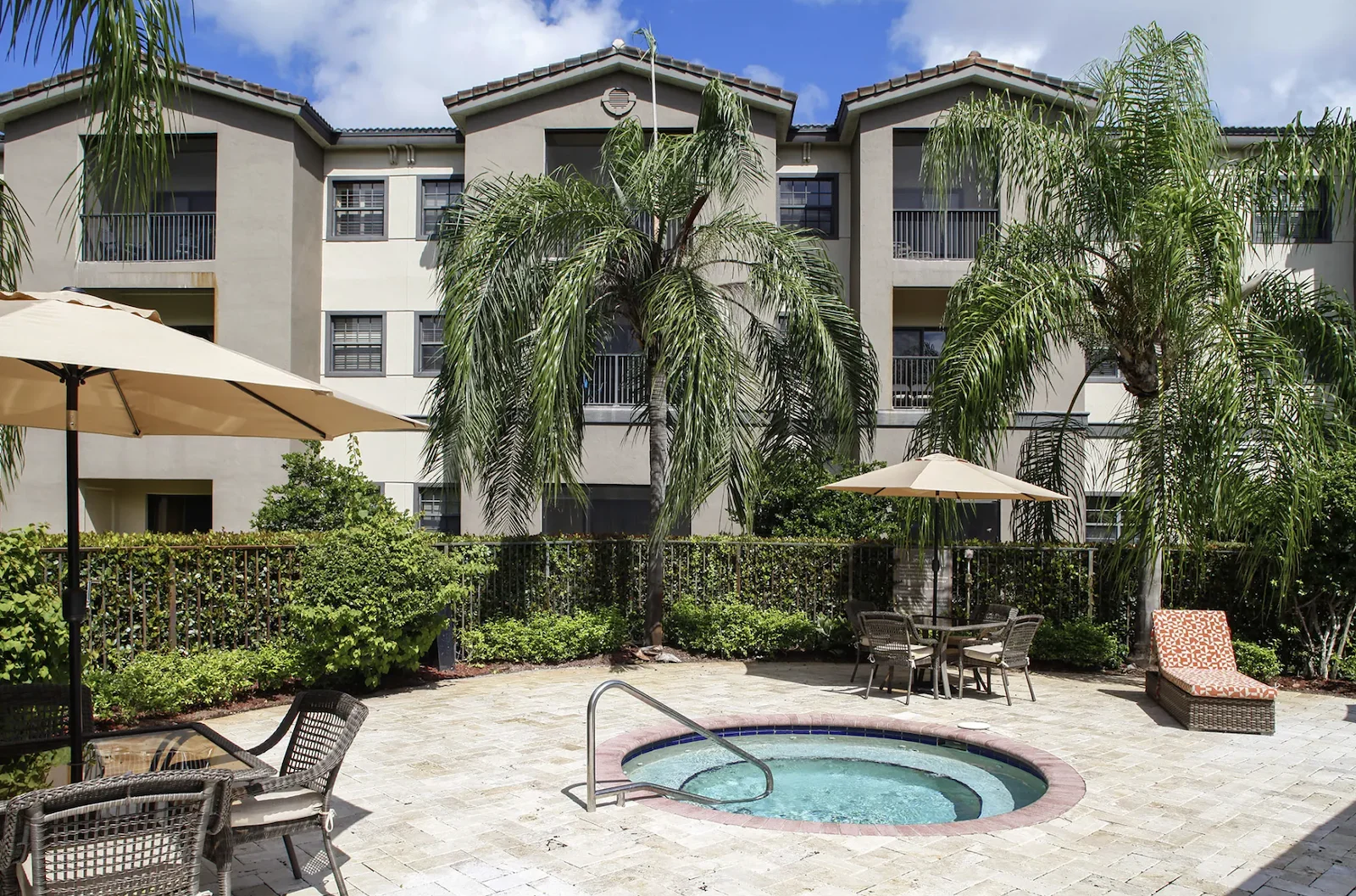 Verena at Delray hot tub