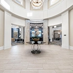 Westhill Newnan Crossing senior living community offering assisted living and memory care in Newnan, GA, lobby