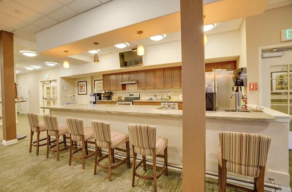 Chateau Bothell Landing in Bothell, WA, community kitchen