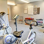 Gilman Grove Assisted Senior Living in Oregon City, Oregon fitness center