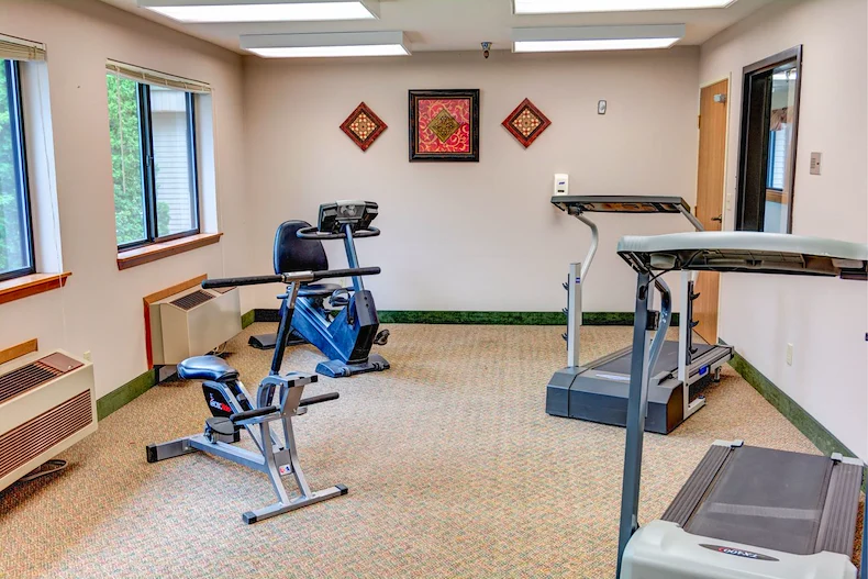 Grande Ronde Retirement Residence senior living community offering independent living, assisted living, and respite care in La Grande, OR, fitness center