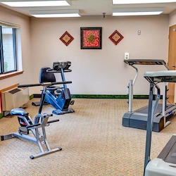 Grande Ronde Retirement Residence senior living community offering independent living, assisted living, and respite care in La Grande, OR, fitness center