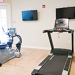 The Barclay at Little River fitness center