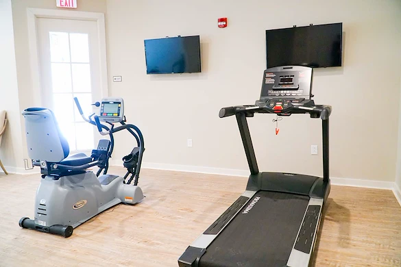 The Barclay at Little River fitness center