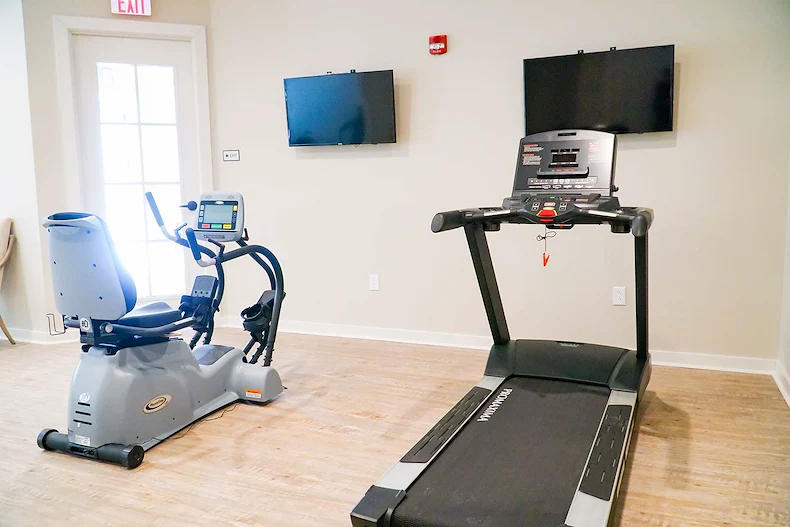 The Barclay at Little River fitness center