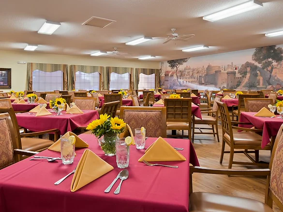 Park West Plaza Formal Dining Room