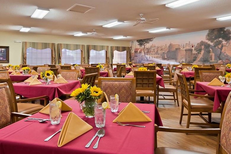 Park West Plaza Formal Dining Room