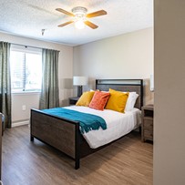 Novellus | Stockton, CA | Assisted Living | Apartment bedroom