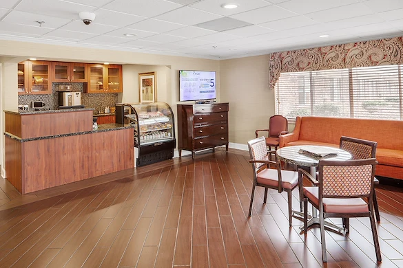 PruittHealth Skilled Nursing & Rehabilitation Center Senior Care in Covington, Georgia dining area