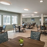 Charter Senior Living of Brookfield dining room