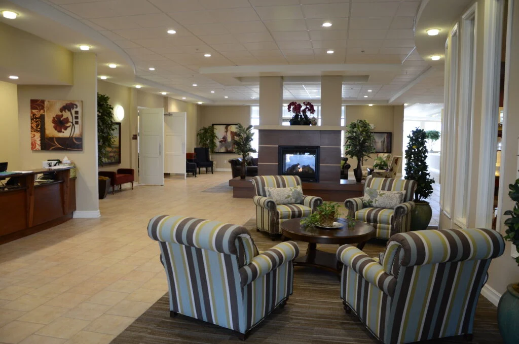 Clubhouse entrance