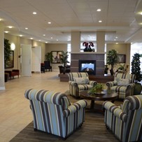 Clubhouse entrance