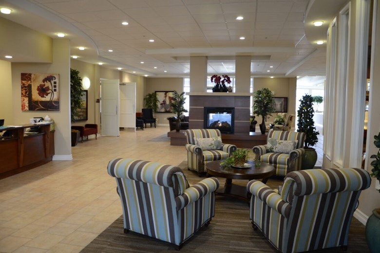 Clubhouse entrance