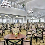 Bear Hollow Estates Hawthorn Senior Independent Living in Rancho Cordova, California, dining room