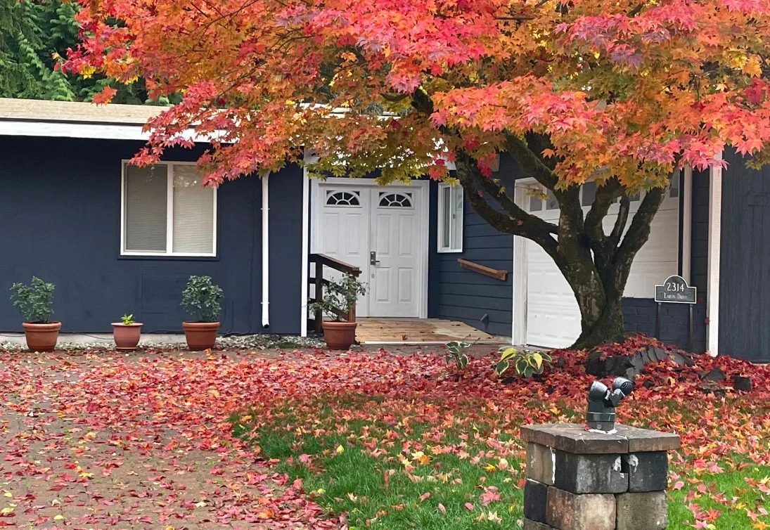 Serenity of Fall Season at our Home!