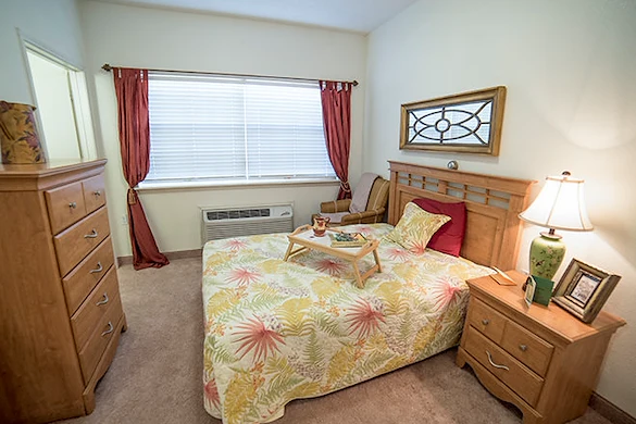 Brookdale Summer Ridge Assisted Living in Rockwall, TX, apartment bedroom