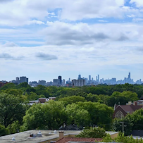 View of downtown Chicago!