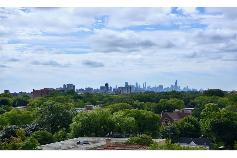 View of downtown Chicago!
